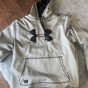 Men’s XL gray and black Under Armour Hoodie